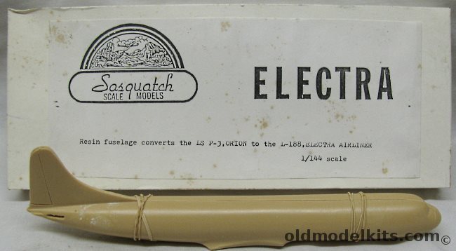 Sasquatch 1/144 L-188 Electra Conversion plastic model kit